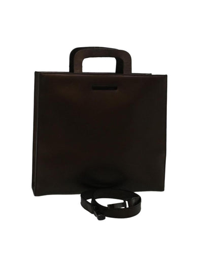 Brown Leather Gucci Handbag