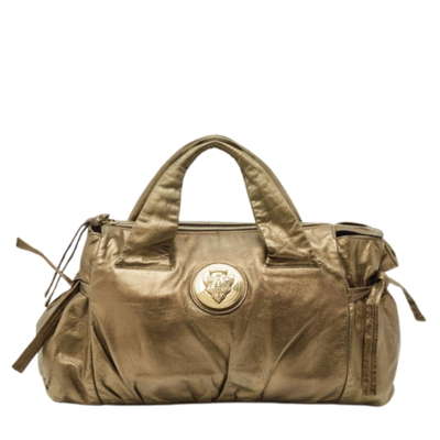 Brown Leather Gucci Tote