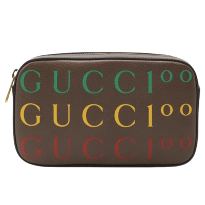Brown Leather Gucci Belt Bag