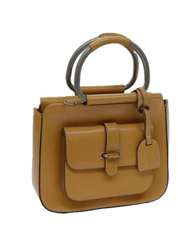 Pre-Owned Brown Leather Gucci Handbag