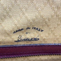 Thumbnail of Pre-Owned Burgundy Leather Gucci Handbag - Image 8