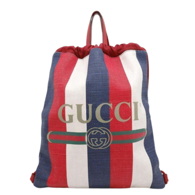 Pre-Owned Multicolor Canvas Gucci Backpack