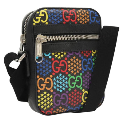 Multicolor Canvas Gucci Shoulder Bag