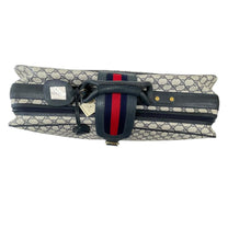 Thumbnail of Vintage Navy Canvas Gucci Boston Bag - Image 5