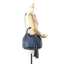 Thumbnail of Pre-Owned Navy Leather Gucci Bamboo - Image 10