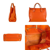 Thumbnail of Pre-Owned Orange Leather Gucci Tote - Image 2