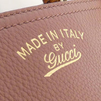 Thumbnail of Pink Leather Gucci Handbag - Image 9