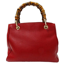 Thumbnail of Red Leather Gucci Bamboo - Image 2
