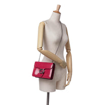 Thumbnail of Red Leather Gucci Crossbody Bag - Image 8