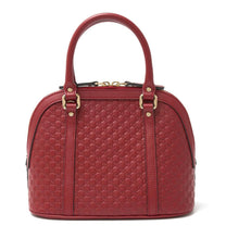 Thumbnail of Vintage Red Leather Gucci Handbag - Image 5