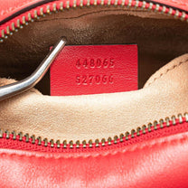 Thumbnail of Red Leather Gucci Marmont - Image 5