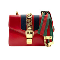Thumbnail of Red Leather Gucci Sylvie - Image 1