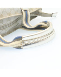 Thumbnail of Silver Canvas Gucci Shoulder Bag - Image 8