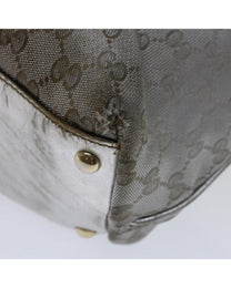 Thumbnail of Pre-Owned Silver Canvas Gucci Tote - Image 9