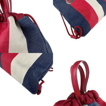 Thumbnail of White Fabric Gucci Backpack - Image 4