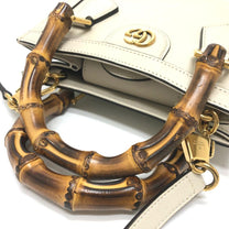 Thumbnail of White Leather Gucci Marmont - Image 8