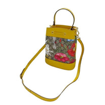 Thumbnail of Pre-Owned Yellow Canvas Gucci Travel Bag - Image 3
