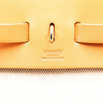 Thumbnail of Vintage Beige Canvas Hermes Herbab - Image 6