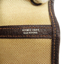 Thumbnail of Vintage Beige Canvas Hermes Garden Party - Image 7