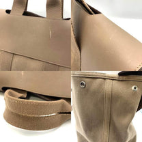 Thumbnail of Vintage Beige Canvas Hermes Valparaiso - Image 7