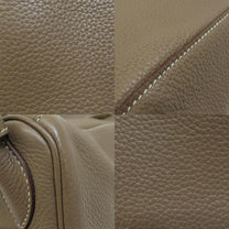 Thumbnail of Beige Fabric Hermes Handbag - Image 7