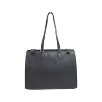 Thumbnail of Vintage Black Leather Hermes Tote - Image 1