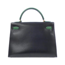 Thumbnail of Black Leather Hermes Kelly - Image 2