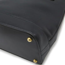 Thumbnail of Vintage Black Leather Hermes Tote - Image 3
