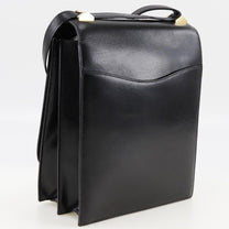 Thumbnail of Pre-Owned Black Leather Hermes Shoulder Bag - Image 2