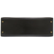 Thumbnail of Black Leather Hermes Kelly - Image 3