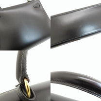 Thumbnail of Pre-Owned Black Leather Hermes Kelly - Image 9