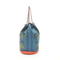 Thumbnail of Blue Canvas Hermes Crossbody Bag - Image 1