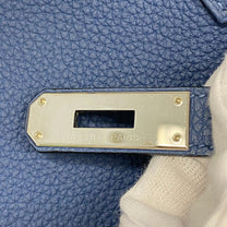 Thumbnail of Blue Fabric Hermes Handbag - Image 6