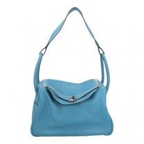 Thumbnail of Blue Leather Hermes Lindy - Image 1