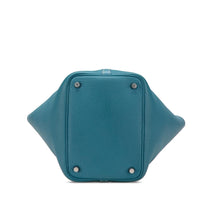 Thumbnail of Pre-Owned Blue Leather Hermes Handbag - Image 3