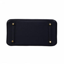 Thumbnail of Vintage Blue Leather Hermes Birkin - Image 5