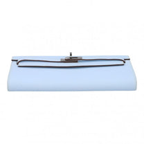 Thumbnail of Blue Leather Hermes Clutch - Image 5