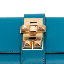 Thumbnail of Blue Leather Hermes Clutch - Image 6