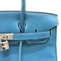 Thumbnail of Blue Leather Hermes Birkin - Image 9