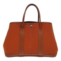 Thumbnail of Pre-Owned Brown Canvas Hermes Garden Party - Image 2