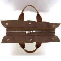 Thumbnail of Brown Canvas Hermes Herline - Image 4