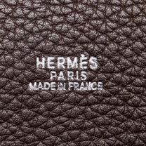 Thumbnail of Brown Canvas Hermes Victoria - Image 6