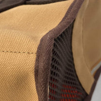 Thumbnail of Vintage Brown Fabric Hermes Travel Bag - Image 10