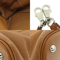 Thumbnail of Brown Fabric Hermes Handbag - Image 9