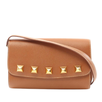 Thumbnail of Brown Leather Hermes Crossbody Bag - Image 1