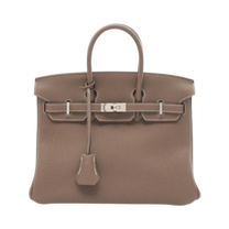 Thumbnail of Pre-Owned Brown Leather Hermes Birkin - Image 1