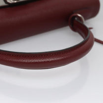 Thumbnail of Pre-Owned Burgundy Leather Hermes Kelly - Image 6