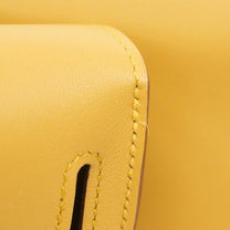 Thumbnail of Pre-Owned Gold Leather Hermes Shoulder Bag - Image 6