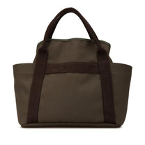 Thumbnail of Pre-Owned Green Canvas Hermes Tote - Image 4