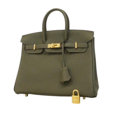 Green Leather Hermes Birkin